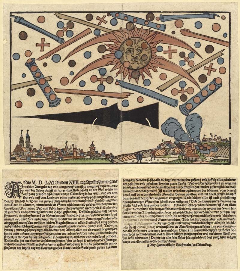 The 1561 Sky Battle over Nuremberg